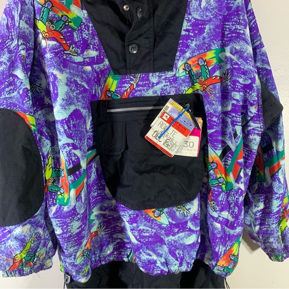 Mistral 90s multicolor ski jacket - Picture 4 of 9